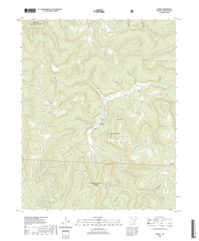 United States Geological Survey Murray, AR (2020, 24000-Scale) digital map