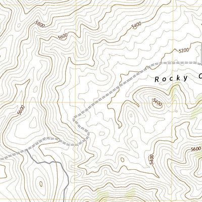 United States Geological Survey Muskhog Mountain, AZ (2021, 24000-Scale) digital map