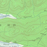 United States Geological Survey Musquacook Lakes, ME (1932, 62500-Scale) digital map