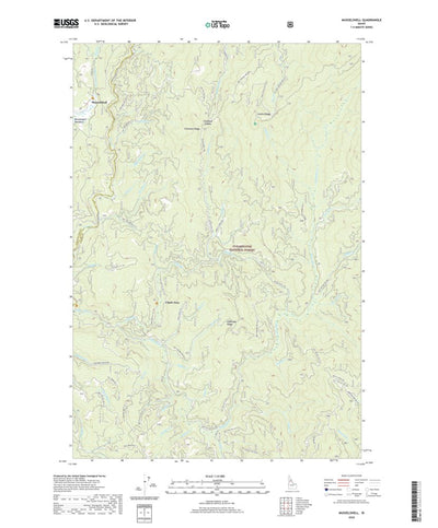 United States Geological Survey Musselshell, ID (2020, 24000-Scale) digital map