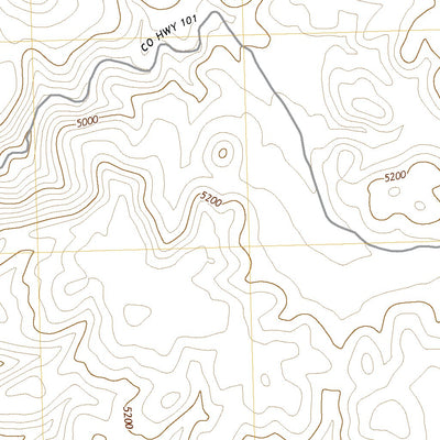 United States Geological Survey Mustang Knoll, AZ (2021, 24000-Scale) digital map