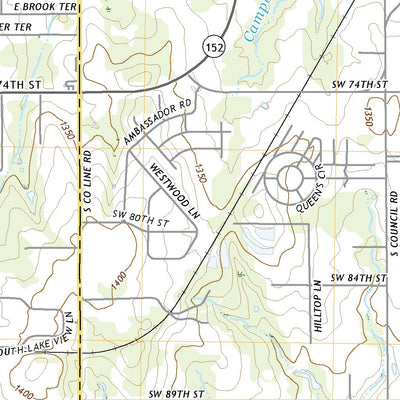 United States Geological Survey Mustang, OK (2022, 24000-Scale) digital map