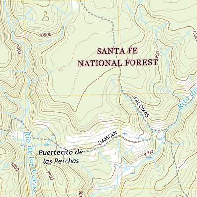 United States Geological Survey Nacimiento Peak, NM (2020, 24000-Scale) digital map