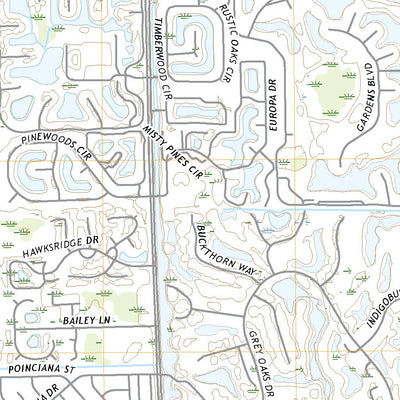 United States Geological Survey Naples North, FL (2021, 24000-Scale) digital map