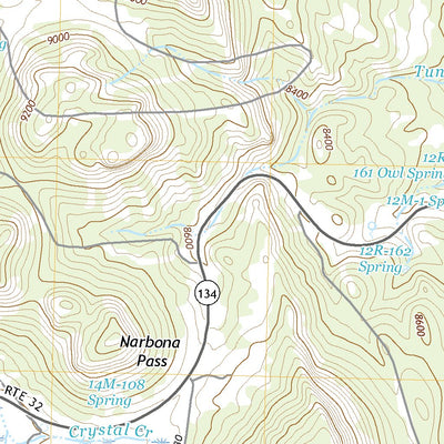 United States Geological Survey Narbona Pass, NM (2020, 24000-Scale) digital map