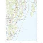 United States Geological Survey Narragansett Pier, RI (2021, 24000-Scale) digital map