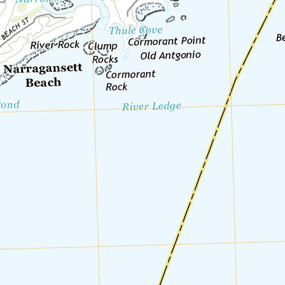 United States Geological Survey Narragansett Pier, RI (2021, 24000-Scale) digital map