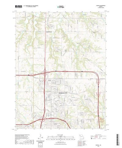 United States Geological Survey Nashua, MO (2021, 24000-Scale) digital map