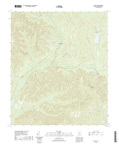 United States Geological Survey Natchez, AL (2020, 24000-Scale) digital map