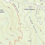 United States Geological Survey Naufus Creek, CA (2021, 24000-Scale) digital map