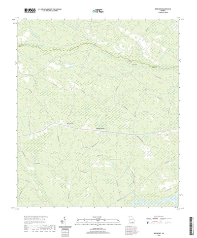 United States Geological Survey Needmore, GA (2020, 24000-Scale) digital map