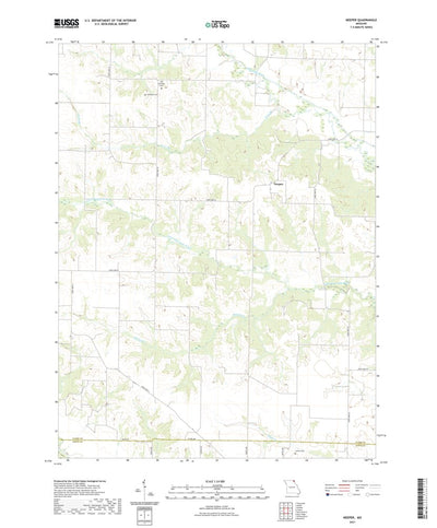 United States Geological Survey Neeper, MO (2021, 24000-Scale) digital map