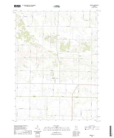 United States Geological Survey Nekoma, IL (2021, 24000-Scale) digital map
