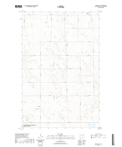 United States Geological Survey Nekoma NW, ND (2020, 24000-Scale) digital map