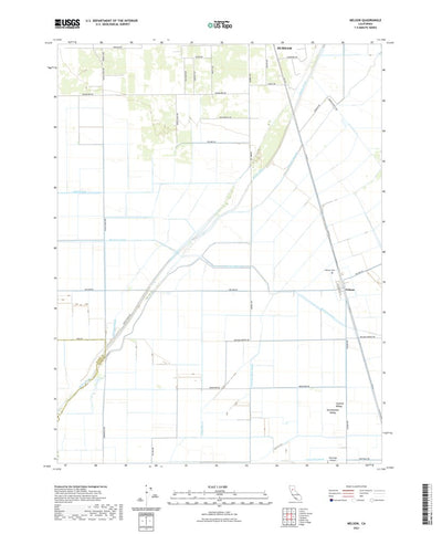 United States Geological Survey Nelson, CA (2021, 24000-Scale) digital map