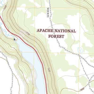 United States Geological Survey Nelson Reservoir, AZ (2021, 24000-Scale) digital map