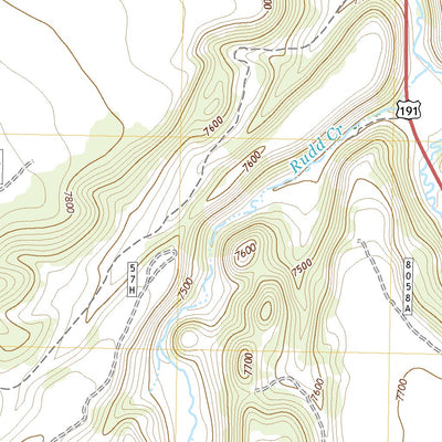 United States Geological Survey Nelson Reservoir, AZ (2021, 24000-Scale) digital map