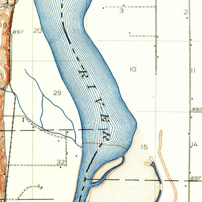United States Geological Survey Nemaha, NE-MO (1939, 62500-Scale) digital map