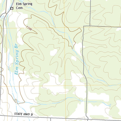 United States Geological Survey Neosho East, MO (2021, 24000-Scale) digital map
