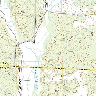 United States Geological Survey Neosho East, MO (2021, 24000-Scale) digital map