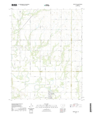 United States Geological Survey Neosho Falls, KS (2022, 24000-Scale) digital map