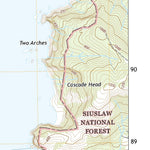 United States Geological Survey Neskowin OE W, OR (2020, 24000-Scale) digital map