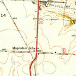 United States Geological Survey Nevada, MO (1948, 24000-Scale) digital map