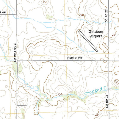 United States Geological Survey New Bedford, IL (2021, 24000-Scale) digital map