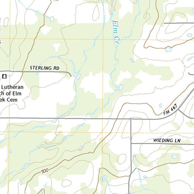 United States Geological Survey New Berlin, TX (2022, 24000-Scale) digital map