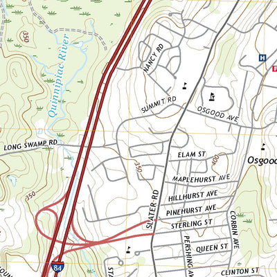 United States Geological Survey New Britain, CT (2021, 24000-Scale) digital map