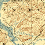 United States Geological Survey New Brunswick, NJ-NY (1893, 62500-Scale) digital map