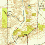 United States Geological Survey New Castle West, IN (1949, 24000-Scale) digital map