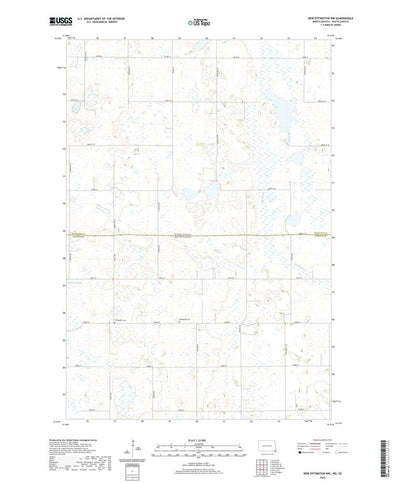 United States Geological Survey New Effington NW, ND (2020, 24000-Scale) digital map