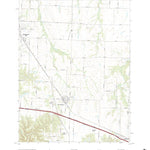 United States Geological Survey New Florence, MO (2021, 24000-Scale) digital map