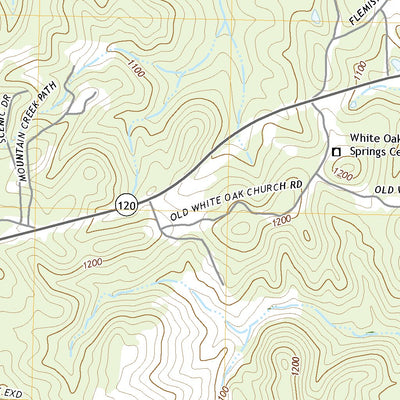 United States Geological Survey New Georgia, GA (2020, 24000-Scale) digital map