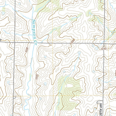 United States Geological Survey New Hampton, MO (2021, 24000-Scale) digital map