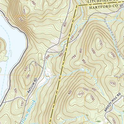 United States Geological Survey New Hartford, CT (2021, 24000-Scale) digital map