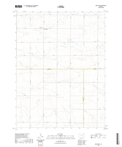 United States Geological Survey New Haven, CO (2022, 24000-Scale) digital map