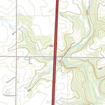 United States Geological Survey New Lancaster, KS (2022, 24000-Scale) digital map