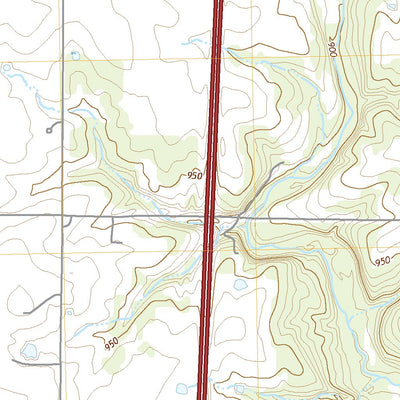United States Geological Survey New Lancaster, KS (2022, 24000-Scale) digital map