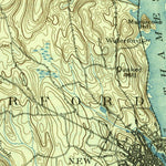 United States Geological Survey New London, CT-NY (1893, 62500-Scale) digital map
