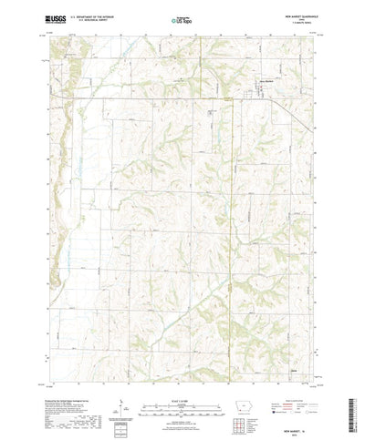 United States Geological Survey New Market, IA (2022, 24000-Scale) digital map