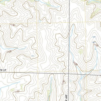 United States Geological Survey New Market, IA (2022, 24000-Scale) digital map