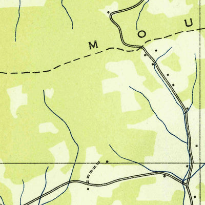 United States Geological Survey New Market, TN (1935, 24000-Scale) digital map
