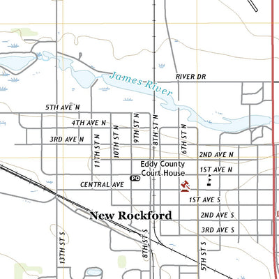 United States Geological Survey New Rockford, ND (2020, 24000-Scale) digital map