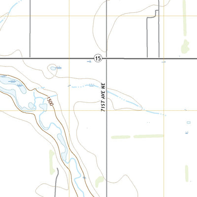 United States Geological Survey New Rockford NE, ND (2020, 24000-Scale) digital map