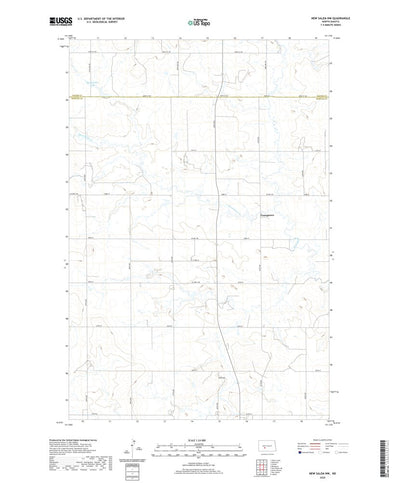 United States Geological Survey New Salem NW, ND (2020, 24000-Scale) digital map
