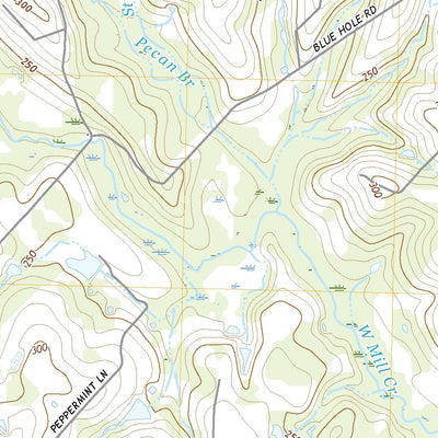 United States Geological Survey New Ulm, TX (2022, 24000-Scale) digital map