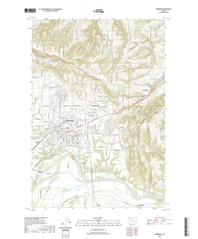 United States Geological Survey Newberg, OR (2020, 24000-Scale) digital map