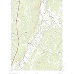 United States Geological Survey Newbury, VT (2021, 24000-Scale) digital map